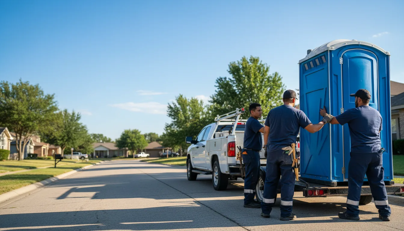 Portable Toilet Rental in Edgewood, IL near me